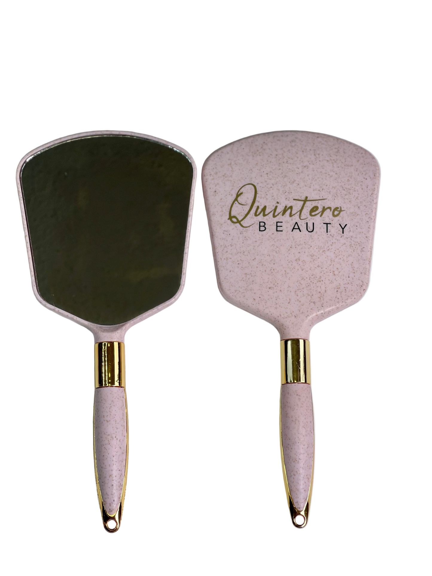 Pink Hand Held Mirror