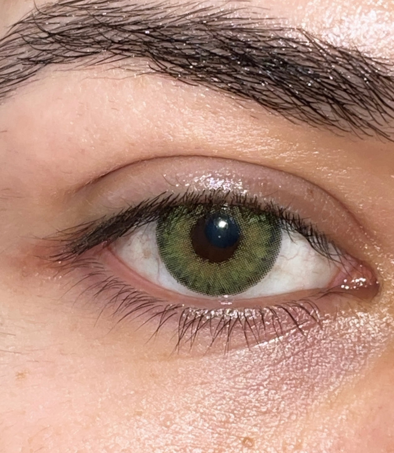 Pine Green Colored Contacts
