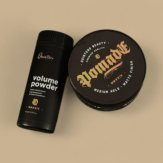 Hair pomade and volume bundle
